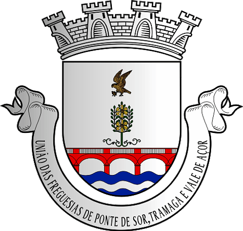 Emblema Bordado Freguesia de Ponte de Sor, Tramaga e Vale de Açor (Ponte de Sor, Portalegre)
