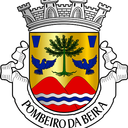 Emblema Bordado Freguesia de Pombeiro da Beira (Arganil, Coimbra) 1