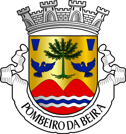 Emblema Bordado Freguesia de Pombeiro da Beira (Arganil, Coimbra)