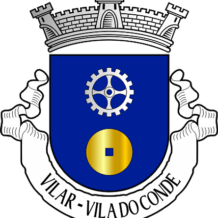 Emblema Bordado Antiga Freguesia de Vilar (Vila do Conde, Porto) 1