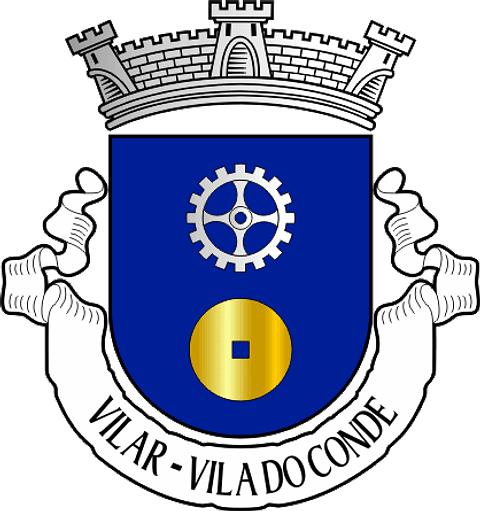 Emblema Bordado Antiga Freguesia de Vilar (Vila do Conde, Porto)