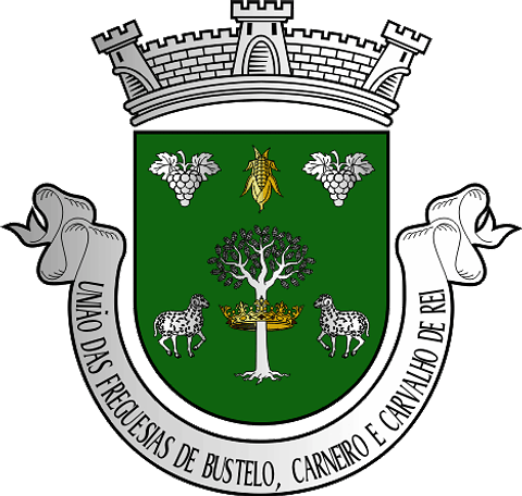 Emblema Bordado Freguesia de Bustelo, Carneiro e Carvalho de Rei (Amarante, Porto)