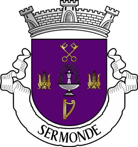 Emblema Bordado Antiga Freguesia de Sermonde (vila Nova de Gaia, Porto)