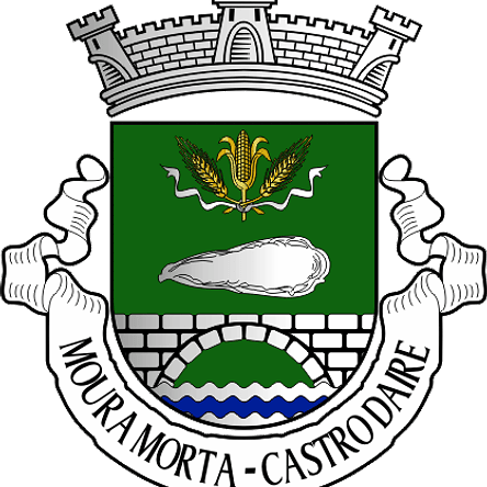 Emblema Bordado Antiga Freguesia de Moura Morta (Castro Daire, Viseu) 1