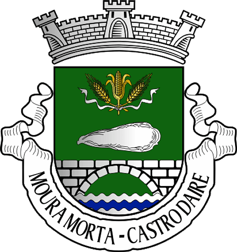 Emblema Bordado Antiga Freguesia de Moura Morta (Castro Daire, Viseu)