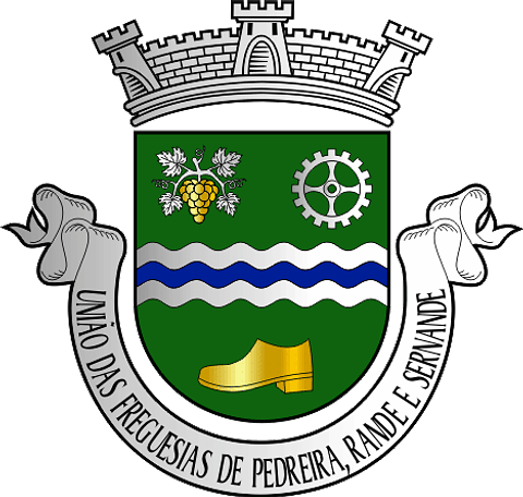 Emblema Bordado Freguesia de Pedreira, Rande e Sernande (Felgueiras, Porto)