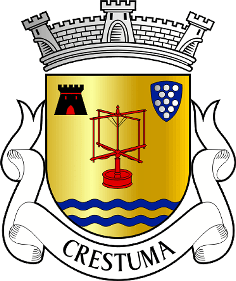 Emblema Bordado Antiga Freguesia de Crestuma (Vila Nova de Gaia, Porto)
