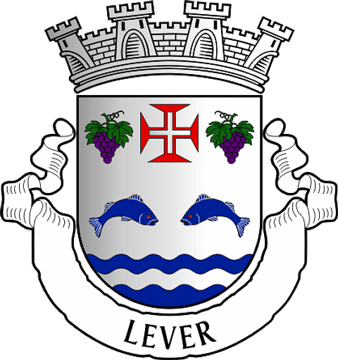Emblema Bordado Antiga Freguesia de Lever (Vila Nova de Gaia, Porto)