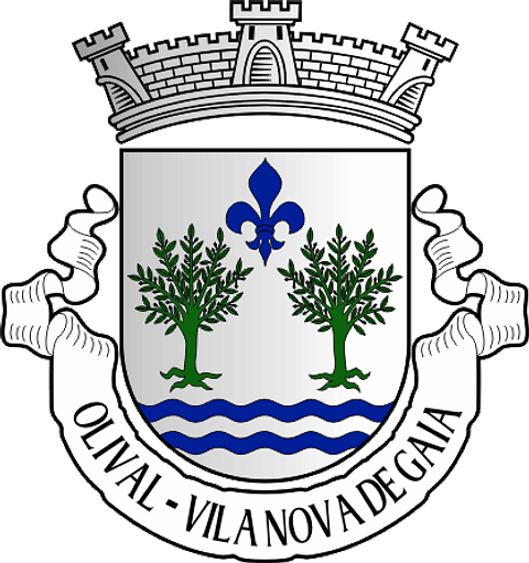 Emblema Bordado Antiga Freguesia de Olival (Vila Nova de Gaia, Porto)
