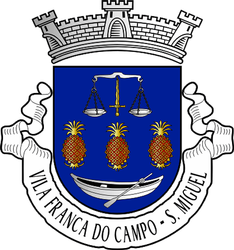 Emblema Bordado Freguesia de Vila Franca do Campo (São Miguel) (Vila Franca do Campo, Açores)