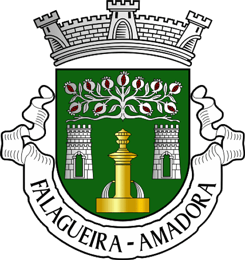 Emblema Bordado Antiga Freguesia de Falagueira (Amadora, Lisboa)