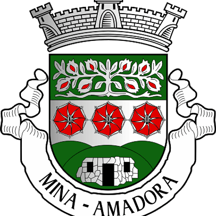 Emblema Bordado Antiga Freguesia de Mina (Amadora, Lisboa) 1