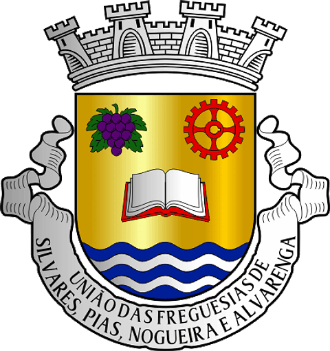 Emblema Bordado Freguesia de Silvares, Pias, Nogueira e Alvarenga (Lousada, Porto)