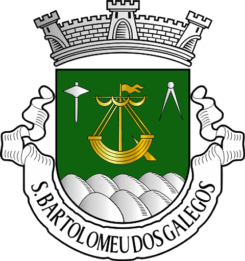 Emblema Bordado Antiga Freguesia de São Bartolomeu dos Galegos (Lourinhã, Lisboa)