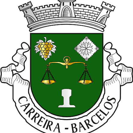 Emblema Bordado Antiga Freguesia de Carreira (Barcelos, Braga) 1