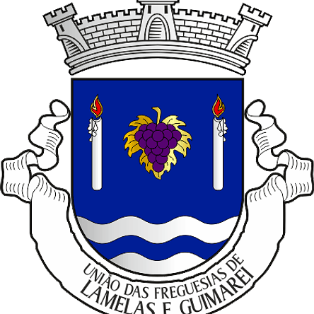 Emblema Bordado Freguesia de Lamelas e Guimarei (Santo Tirso, Porto) 1