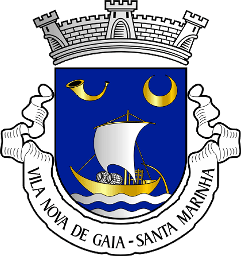 Emblema Bordado Antiga Freguesia de Vila Nova de Gaia (Santa Marinha) (Vila Nova de Gaia, Porto)