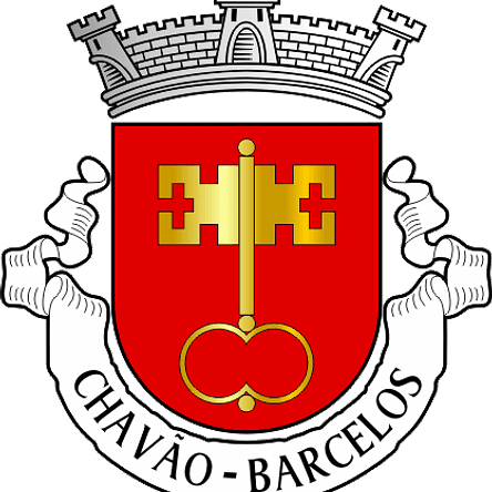 Emblema Bordado Antiga Freguesia de Chavão (Barcelos, Braga) 1