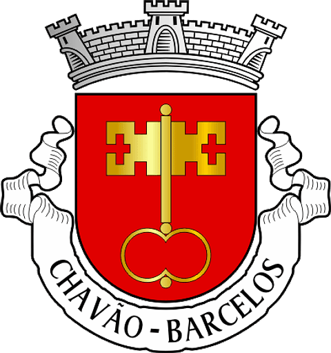 Emblema Bordado Antiga Freguesia de Chavão (Barcelos, Braga)