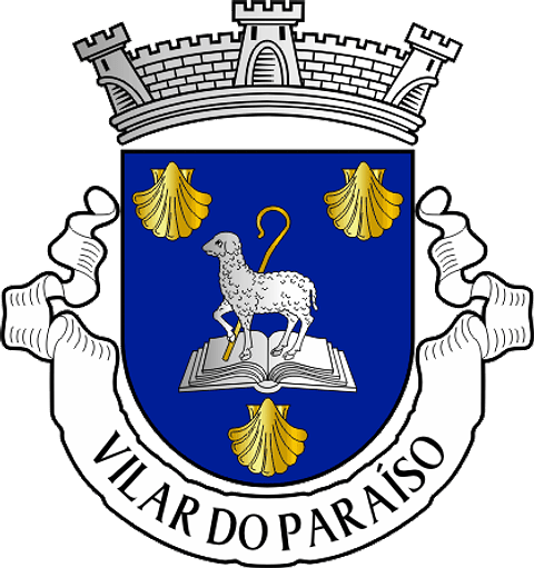 Emblema Bordado Antiga Freguesia de Vilar do Paraíso (Vila Nova de Gaia, Porto)