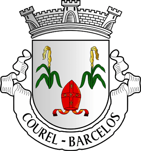 Emblema Bordado Antiga Freguesia de Courel (Barcelos, Braga)