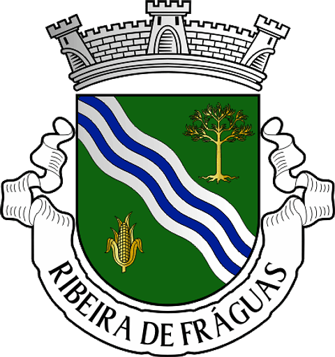Emblema Bordado Freguesia de Ribeira de Fráguas (Albergaria-a-Velha, Aveiro)