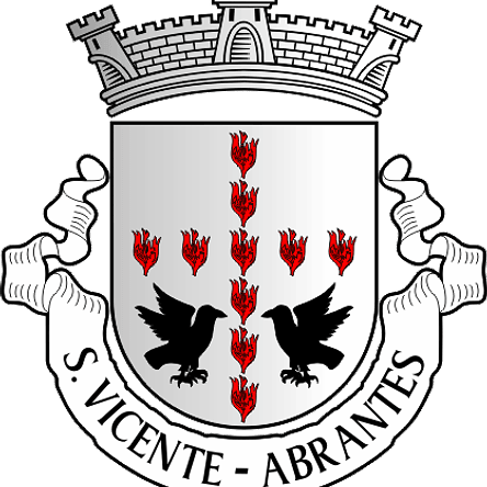 Emblema Bordado Antiga Freguesia de Abrantes (São Vicente) (Abrantes, Santarém) 1