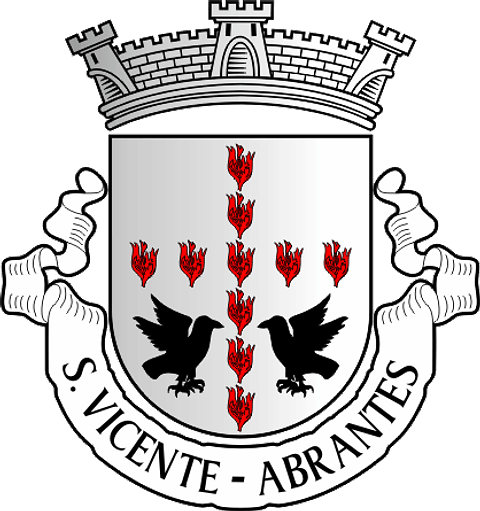 Emblema Bordado Antiga Freguesia de Abrantes (São Vicente) (Abrantes, Santarém)