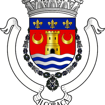 Emblema Bordado Município de Alcobaça (Leiria) 1