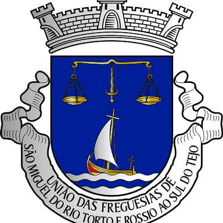 Emblema Bordado Freguesia de São Miguel do Rio Torto e Rossio ao Sul do Tejo (Abrantes, Santarém) 1