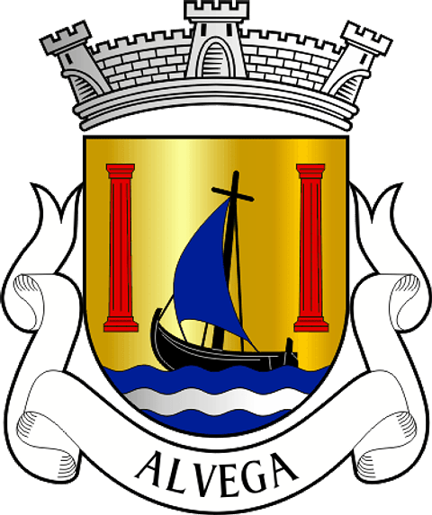 Emblema Bordado Antiga Freguesia de Alvega (Abrantes, Santarém)