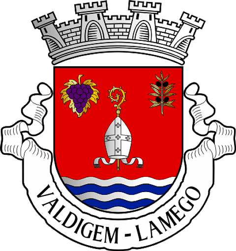 Emblema Bordado Antiga Freguesia de Valdigem (Lamego, Viseu)