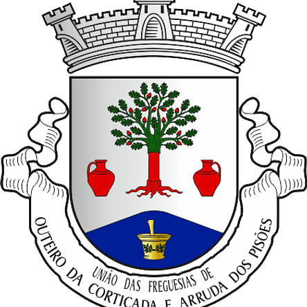 Emblema Bordado Freguesia de Outeiro da Cortiçada e Arruda dos Pisões (Rio Maior, Santarém) 1