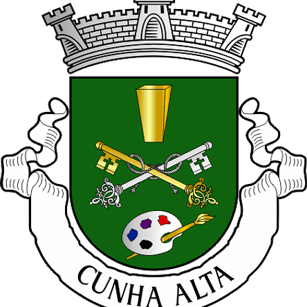 Emblema Bordado Antiga Freguesia de Cunha Alta (Mangualde, Viseu) 1