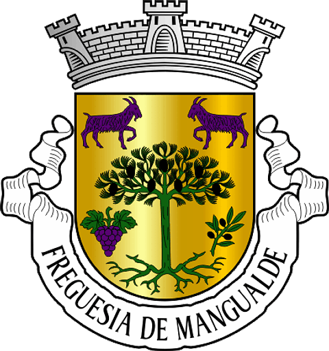 Emblema Bordado Antiga Freguesia de Mangualde (Mangualde, Viseu)