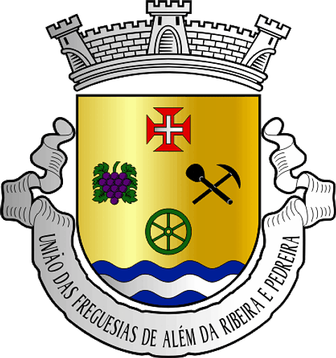 Emblema Bordado Freguesia de Além da Ribeira e Pedreira (Tomar, Santarém)
