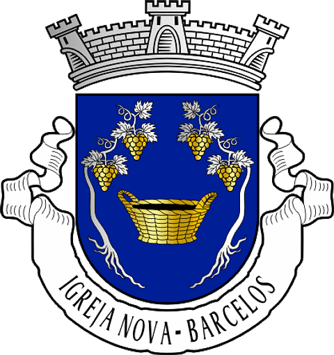 Emblema Bordado Antiga Freguesia de Igreja Nova (Barcelos, Braga)