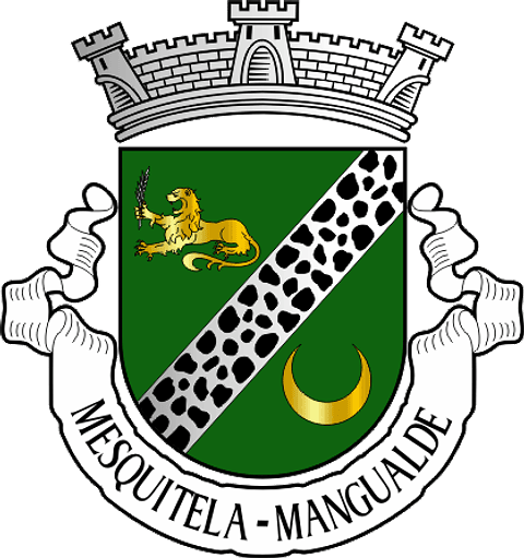Emblema Bordado Antiga Freguesia de Mesquitela (Mangualde, Viseu)