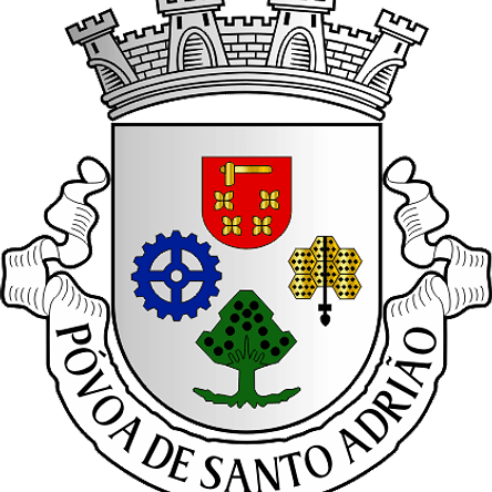 Emblema Bordado Antiga Freguesia de Póvoa de Santo Adrião (Odivelas, Lisboa) 1
