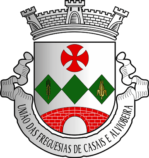 Emblema Bordado Freguesia de Casais e Alviobeira (Tomar, Santarém)