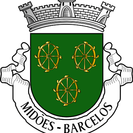 Emblema Bordado Antiga Freguesia de Midões (Barcelos, Braga) 1