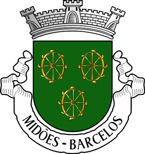 Emblema Bordado Antiga Freguesia de Midões (Barcelos, Braga)