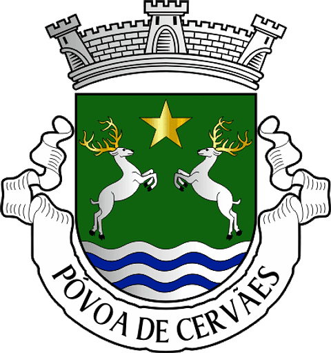Emblema Bordado Antiga Freguesia de Póvoa de Cervães (Mangualde, Viseu)
