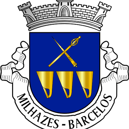 Emblema Bordado Antiga Freguesia de Milhazes (Barcelos, Braga) 1