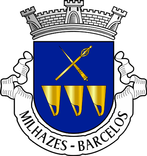 Emblema Bordado Antiga Freguesia de Milhazes (Barcelos, Braga)