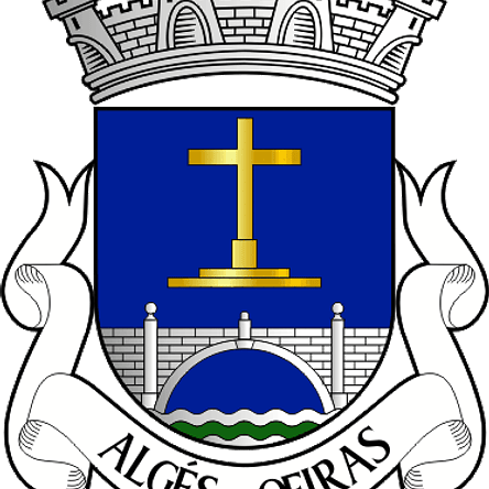 Emblema Bordado Antiga Freguesia de Algés (Oeiras, Lisboa) 1