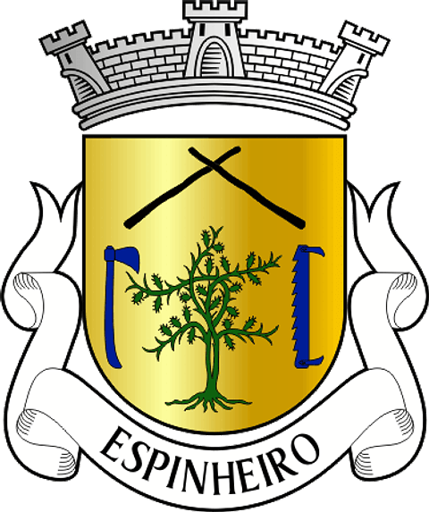 Emblema Bordado Antiga Freguesia de Espinheiro (Alcanena, Santarém)