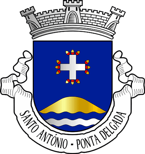 Emblema Bordado Freguesia de Santo António (Ponta Delgada, Açores)