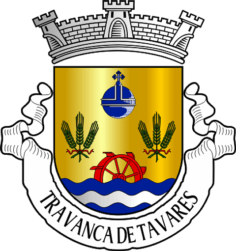 Emblema Bordado Antiga Freguesia de Travanca de Tavares (Mangualde, Viseu)