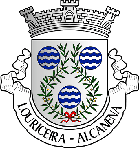 Emblema Bordado Antiga Freguesia de Louriceira (Alcanena, Santarém)